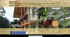 Desktop Screenshot of gaestehaus-hausberger.at